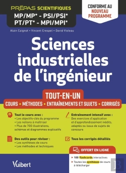 Bertrand.pt - Sciences Industrielles De L'Ingénieur Mp/Mp* Psi/Psi* Pt/Pt* Mpi/Mpi*: Tout-En-Un ; Conforme À La Réforme 2021