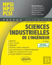 Sciences Industrielles De L'Ingénieur ; Mpsi - Mp2i - Pcsi ; Nouveaux Programmes