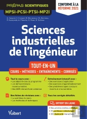 Sciences Industrielles De L'Ingénieur Mpsi-Pcsi-Ptsi-Mpsi  : Tout-En-Un ; Cours, Synthèse, Méthodes