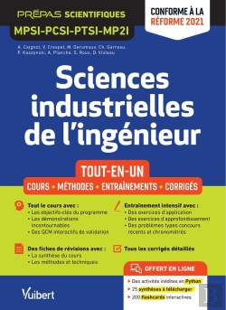 Bertrand.pt - Sciences Industrielles De L'Ingénieur Mpsi-Pcsi-Ptsi-Mpsi  : Tout-En-Un ; Cours, Synthèse, Méthodes