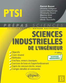 Bertrand.pt - Sciences Industrielles De L'Ingénieur ; Ptsi ; Nouveaux Programmes