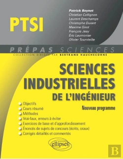 Bertrand.pt - Sciences Industrielles De L'Ingénieur Ptsi Programme 2013