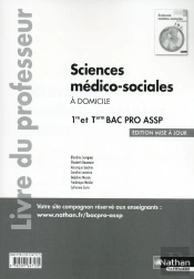 Sciences Medico-Sociales 1ere/Term Bac Pro Assp Option A Domicile Professeur - 2016