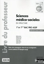 Sciences Medico-Sociales 1ere/Term Bac Pro Assp Option En Structure Professeur - 2016