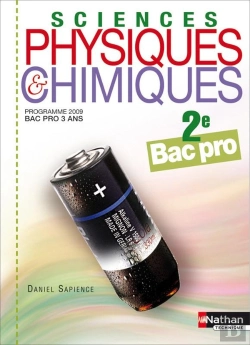 Bertrand.pt - Sciences Physiques Et Chimiques ; 2nde Bac Pro ; Pochette Élève (Édition 2009)