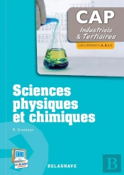 Sciences Physiques Et Chimiques Cap Industriels Et Tertiaires Pochette