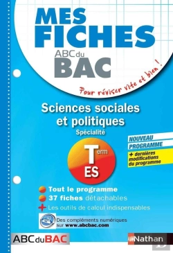 Bertrand.pt - Sciences Sociales Et Politiques ; Terminale Es