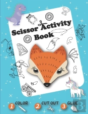 Scissor Activity Book - Color Cut Out Glue