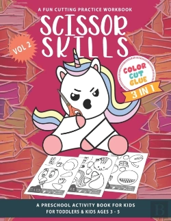 Bertrand.pt - Scissor Skills A Preschool Workbook For Kids