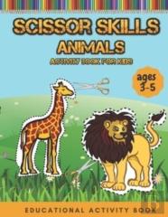 Scissor Skills Activity Book For Kids Age 3-5