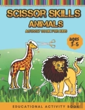 Scissor Skills Activity Book For Kids Age 3-5