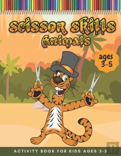 Bertrand.pt - Scissor Skills Activity Book For Kids Ages 3-5