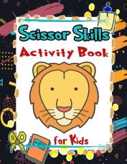 Scissor Skills Activity Book For Kids