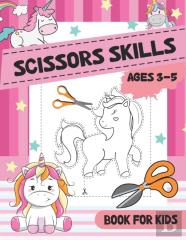 Scissor Skills Book For Kids Ages 3-5
