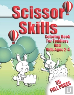 Bertrand.pt - Scissor Skills Coloring Book For Toddlers And Kids Ages 2-4 35 Full Pages