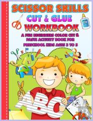 Scissor Skills Cut & Glue Workbook