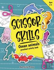 Scissor Skills - Ocean Animals Preschool Activity Book
