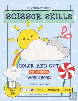 Bertrand.pt - Scissor Skills Preschool Fun Activity Workbook For Toddlers And Kids