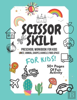 Bertrand.pt - Scissor Skills Preschool Workbook For Kids