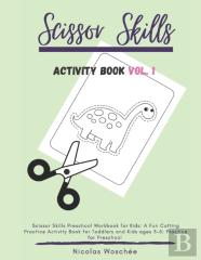 Scissor Skills Preschool Workbook For Kids