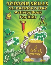 Scissor Skills St. Patrick'S Day Activity Book For Kids