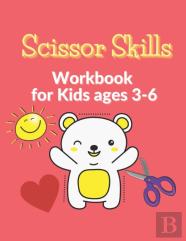 Scissor Skills Workbook For Kids Ages 3-6
