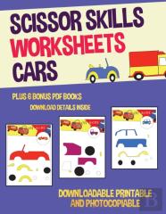 Scissor Skills Worksheets (Cars)