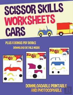 Bertrand.pt - Scissor Skills Worksheets (Cars)
