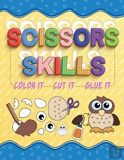 Bertrand.pt - Scissors Skills Color It - Cut It - Glue It