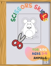 Scissors Skills For Kids Ages 3-5 Animals