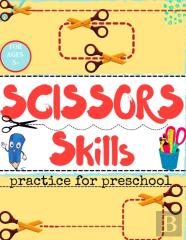 Scissors Skills  Practice For Preschool For Ages  3+