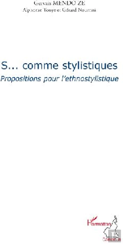 Bertrand.pt - S...Comme Stylistiques ; Propositions Pour L'Ethnostylistique