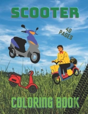 Scooter Coloring Book