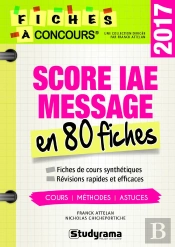 Score Iae En 80 Fiches 2017