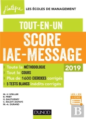Score Iae-Message - 2019 - Tout-En-Un