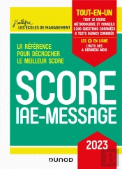 Score Iae-Message - 2023 - Tout-En-Un