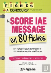 Score Iae Message En 80 Fiches