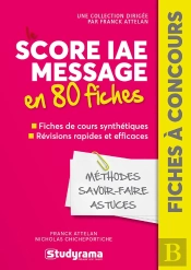 Score Iae Message En 80 Fiches (Le)