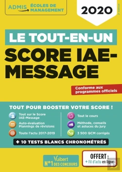 Bertrand.pt - Score Iae-Message ; Le Tout-En-Un (Édition 2020)