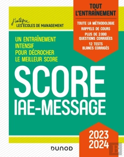 Bertrand.pt - Score Iae-Message ; Tout L'Entraînement (Édition 2022/2023)