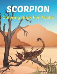 Scorpion Coloring Book For Adults
