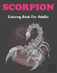 Scorpion Coloring Book For Adults
