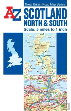 Bertrand.pt - Scotland Road Map