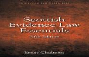 Scottish Evidence Law Essentials