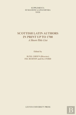 Bertrand.pt - Scottish Latin Authors In Print Up To 1700