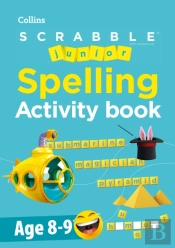 Scrabbleâ„¢ Junior Spelling Activity Book Age 8-9