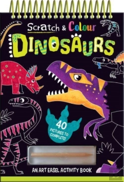 Bertrand.pt - Scratch And Colour Dinosaurs