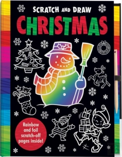 Bertrand.pt - Scratch And Draw Christmas - Scratch Art Activity Book