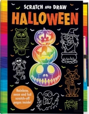 Scratch And Draw Halloween - Scratch Art Activity Book