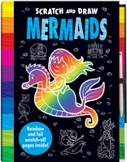 Bertrand.pt - Scratch And Draw Mermaids - Scratch Art Activity Book
